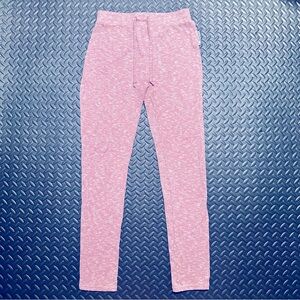 Gymshark Slounge dusky pink marl leggings